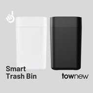 Townew Smart Trash Can T1S | Refill Ring [15.5L, Auto Seal, Sensor Lid, USB Charge, Home, Kitchen]