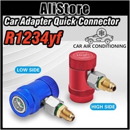 ALi R1234yf Car AC Adapter Quick Connector High Low Pressure R1234yf Gas Air Conditioning Car Access