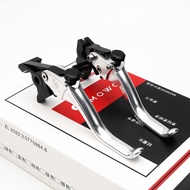 Mowok NJ-2 Brake Levers Competition Short Two-Finger Bull Horn for Kawasaki Z900 Ninja650Z650 ZX4R Z