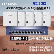現貨.TP-LINK TL-XAP3032GI-PoE易展版 AX3000無線WiFi6面板AP雙2.5G口