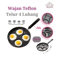 Tfl - 4-piece Non-Stick frying pan Egg Mold frying pan