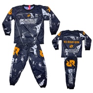RRQ King LONG FULL PRINTING CHILDREN'S SET/ SET/ SLEEVE PAJAMAS/'S JERSEYGAME/ESPORT CHILDREN'S CLOT