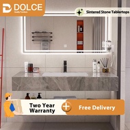 🇸🇬Bathroom Cabinet Luxury Vanity Cabinet Toilet Mirror Cabinet 60cm Vanity Cabinet 70cm Vanity Cabin