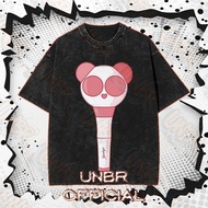 UNBR New Trendy Washed Pure Cotton T-shirt with Apink Print
