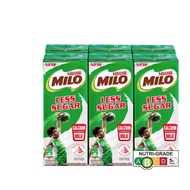 [[Bundle of 2]] MILO UHT Less Sugar Chocolate Malted Milk 24x200ml  **Total get 48x200ml