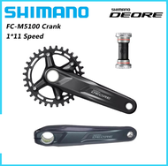 Shimano Deore Fc M5100 Crankstel M5100 1x11-Speed 11S 11V 32T 175Mm 170Mm 32T 34T เข้ากันได้กับ Met M7000 BB52