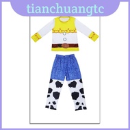 Jessie Playful Cosplay Cowgirl Outfit in Bright Green