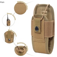 Han 1000D Tactical Molle Radio Walkie Talkie Pouch Waist Bag Holder Pocket Portable Interphone Holster Carry Bag For Hung Camping SG