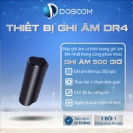 Máy Ghi Âm Chuyên Nghiệp Doscom DR-4 Thiết Kế Nhỏ Gọn Tích Hợp Công Nghệ Lọc Tiếng Ồn