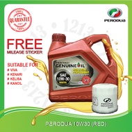 ORI PERODUA 10W30 3L VIVA KANCIL KELISA KENARI AXIA MYVI 1.0 BEZZA ATOS 10W-30 PERODUA ENGINE OIL 10