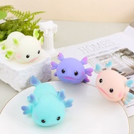 Cute Axolotl Squeeze Toys Cartoon Fish Relax Antistress Squishy Toys Stress Relief Slow Rebound Stre
