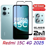 For Redmi 15C 4G 2025 Screen Protector Transparent Full Cover Film For Xiaomi Redmi 15 C Redmi15C 15