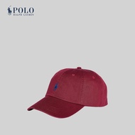 Polo Ralph Lauren หมวกผู้ชาย Cotton Chino Ball Cap รุ่น MAPOHGS0J420322 สีแดง