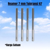Reamer mesin HSS straight reamer lurus H7 3mm -12mm