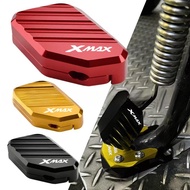 Yamaha XMAX125 300 250 400 Side Stand Enlarger  Widened Anti-Slip Kick Plate & Foot Peg Stabilizer F