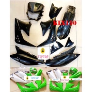 KAWASAKI KLX150 BODY COVER SET READY STOCK KLX-150 FRONT FENDER MANGAT DEPAN FORK DEPAN BELAKANG HEA