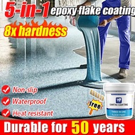 【SG Stock】5 in 1 epoxy floor paint epoxy flake coating epoxy floor coating epoxy flooring paint tile