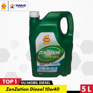 *TOP 1 ZENZATION DIESEL 10W40 (5L)* Car oil / oli mobil diesel- Original