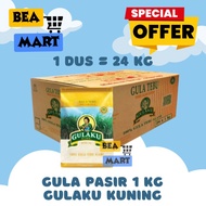[ INSTANT ONLY ] Gula GULAKU KUNING 1kg 1 Dus Isi 24 Pcs | Gula Pasir Premium Sugar Kemasan 1 Dus 24