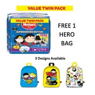 pampers*barang baby* TWIN PACK🔥Huggies Dry Pants superhero Limited Edition Twin Pack M/L/XL