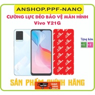 Toughened flexible phone screen protector for Vivo Y21G