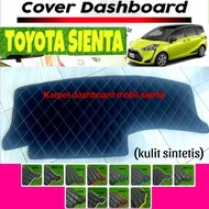 Toyota Sienta Car Dashboard Cover Carpet, Diamond Motif Interior Dashboard (Synthetic Leather) Prote