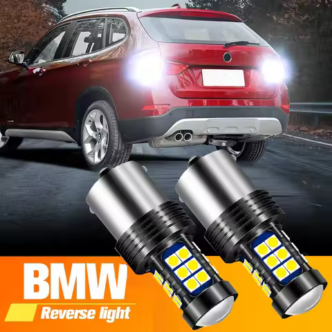2x P21W BA15S LED Reverse Light Lamp Canbus For BMW E63 E64 X1 E84 F48 X2 F39 X3 E83 X4 F26 X5 E53 Z