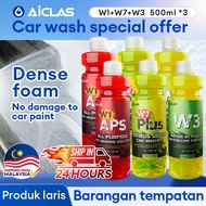 AICLAS Car wash liquid pre-wash, powerful stain remover, high foam, special cleaning agent for ceram