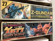 早期模型 機動戰士Z鋼彈 1985年老模型 組裝 1:60 1/60 日製 MSZ-006 Z-GUNDAM