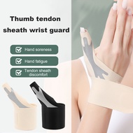 No Trace Wrist Guard Ultra-thin Breathable Thumb Wrist Brace with Fastener Tape for Joint Stabilization Elastic Wrist Guard Spica Splint for Support and Pain Relief