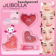 24h Shipping [gift]olibolla Blush Cream Low Saturation Waterproof Cosmetics Moisturizing Multi-use C