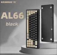 VXE Yunzii AL66 Aluminum Lump RGB Three Mode Gasket Wireless Mechanical Keyboard Hot Plug Game/Offic