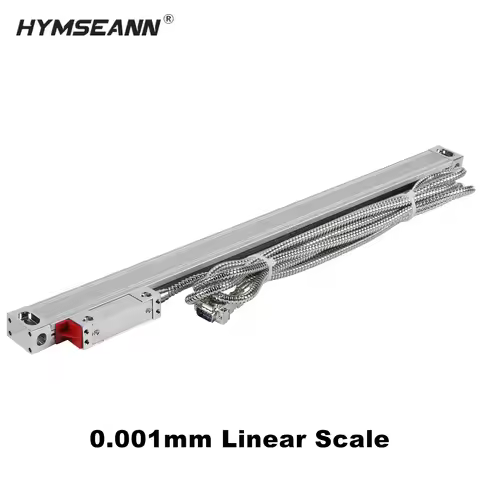 0.001mm 50 100 150 200 250 300 350 400mm Slim DRO Linear Scale 20x28mm Thin Small 1um Lathe Linear E