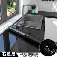 60X200cm Heatproof 200℃ Resistant Plain Color Aluminum Foil Back Wallpaper for Kitchen Stove Sink Ta