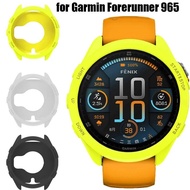 Silicone Case for Garmin Forerunner 965 Anti-scratch Protection Cover for Garmin 965 Soft Protector 