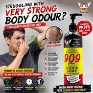 909 Liquid Soap (Original) Citronella Essential Oil Body Wash Removes Body Odor Refreshing After Spo