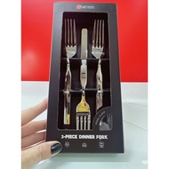 Elmich EL4004 3-piece dining table plate set