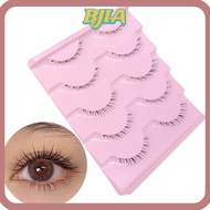 ✿BJA✿ Under Eye Lashes,  Band Soft Lower Eyelashes, Handmade Natural Manga Bottom Korean Makeup Mang