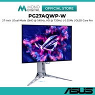 ASUS 27 Inch ROG Swift OLED PG27AQWP-W Tandem OLED WQHD 540Hz or HD 720Hz 0.02ms Dual-Mode Monitor H