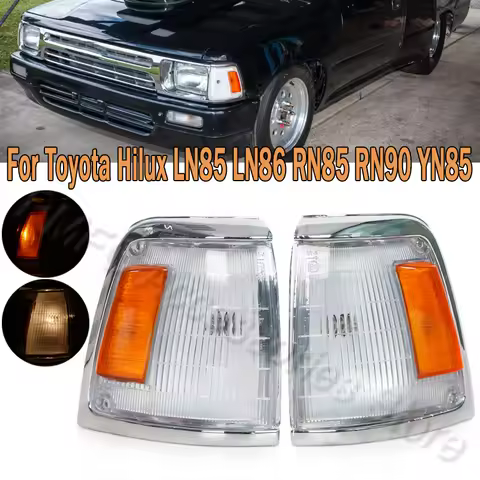 Corner Light Car Front Bumper Turn Signal Light Corner Marker Signal Light For Toyota Hilux LN85 LN8