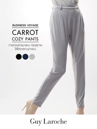 Guy Laroche Cozy Pants : Carrot PantsPants กางเกงขายาว ผ้ายืด (GYT1GY)