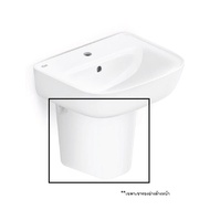 HomePro ขาตั้งอ่างล้างหน้าแบบครึ่ง  7062-WT-0 สีขาว แบรนด์ AMERICAN STANDARD