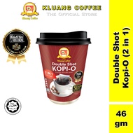 Kluang Coffee Cap Television Double Shot Kopi-O 2in1 (46gm x 1 cup) Kopi O Kluang Cap TV
