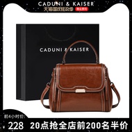 Autumn/Winter Women’s Genuine Leather Cross-Body Bag - Small & ck Flagship Store