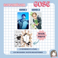 SEVENTEEN Going Magazine ∣ unofficial photocard set