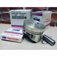 Piston piston piston kit bore up FIM 70 diameter 65.5 66 66.5 67 67.5 68mm pen pin 14mm DOME Raw CUSTOM