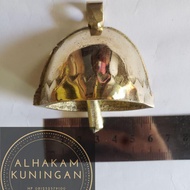 Lonceng bel kuningan klintingan kluntung sapi kerbau kucing kambing polos kuningan Lonceng Sapi