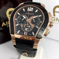 Jam Tangan Pria Aigner Palermo A58500 Chronograph Supee Clone Grade A+