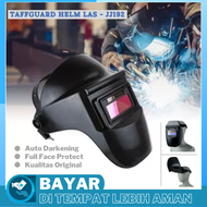 BERGARANSI - HELM LAS OTOMATIS GELAP TAFFGUARD / Helem Peralatan Las Listrik Terlaris Model Keren / 