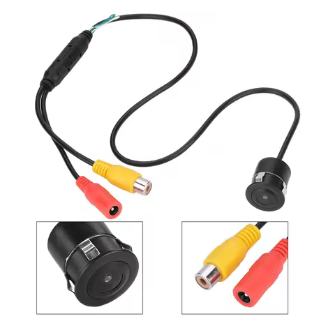 170° Wide Angle Wired Waterproof Mini Color CCTV CCD Camera for Car IR Camera Mini CCTV Camera CCTV 
